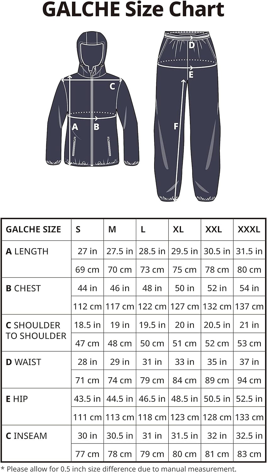 Men'S Sauna Suit 2-Piece Performance Jacket and Pants Set for Weight Loss Workout Boxing